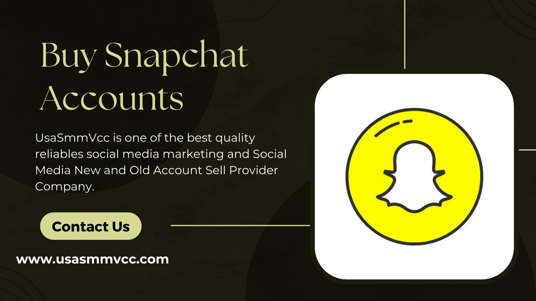 Buy Snapchat Accounts